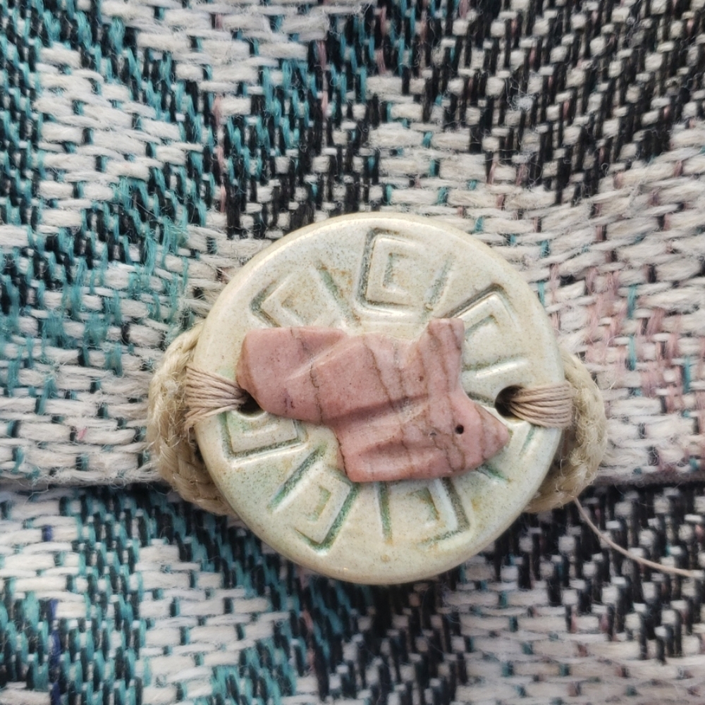 Vintage 1980s unique handmade crossbody - Picture 3 of 5